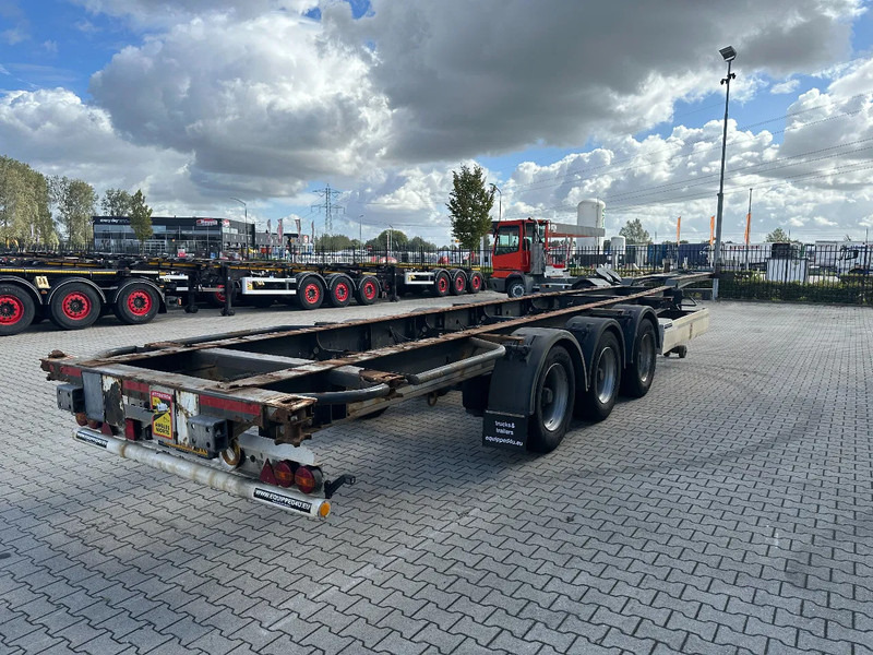 Krone 45FT HC, empty weight: 4.220kg, BPW + drumbrakes, NL-Chassis, APK: 25/11/2025, 2x available - Контейнеровоз/ Сменна каросерия полуремарке: снимка 3 Krone 45FT HC, empty weight: 4.220kg, BPW + drumbrakes, NL-Chassis, APK: 25/11/2025, 2x available - Контейнеровоз/ Сменна каросерия полуремарке: снимка 3