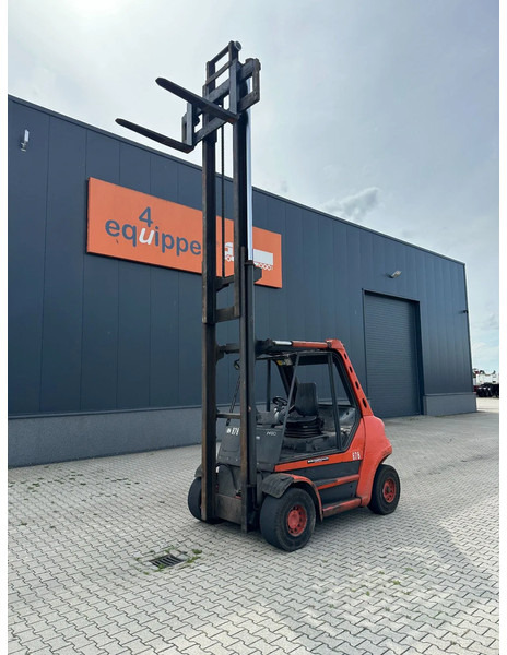 Linde H80D-03 FORKLIFT, 8000KG, duplex, 6 cil. Deutz diesel, 12.200hrs, - Дизелов мотокар: снимка 2 Linde H80D-03 FORKLIFT, 8000KG, duplex, 6 cil. Deutz diesel, 12.200hrs, - Дизелов мотокар: снимка 2