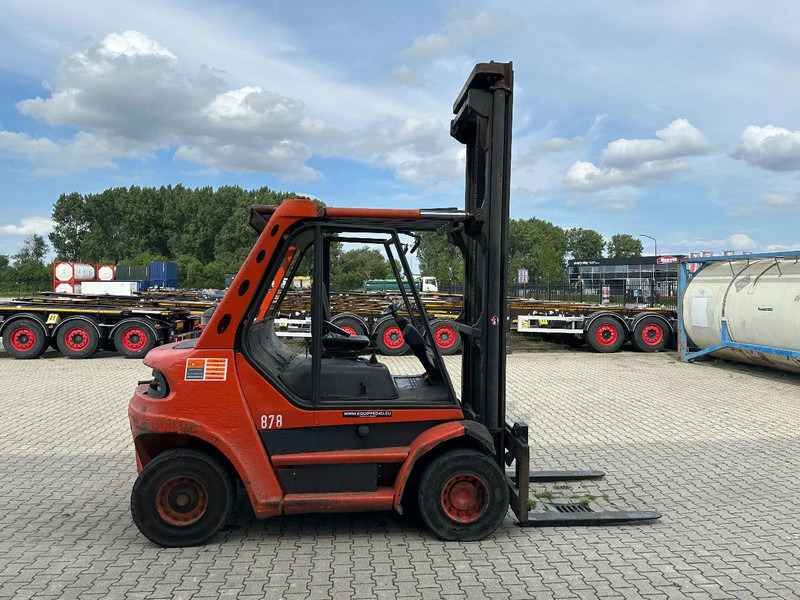Linde H80D-03 FORKLIFT, 8000KG, duplex, 6 cil. Deutz diesel, 12.200hrs, - Дизелов мотокар: снимка 5 Linde H80D-03 FORKLIFT, 8000KG, duplex, 6 cil. Deutz diesel, 12.200hrs, - Дизелов мотокар: снимка 5