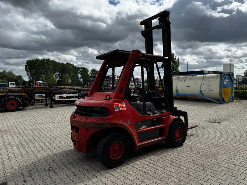 Linde H80D FORKLIFT, 8000KG, duplex, 6 cil. Deutz diesel, 14.934hrs, - Дизелов мотокар: снимка 4 Linde H80D FORKLIFT, 8000KG, duplex, 6 cil. Deutz diesel, 14.934hrs, - Дизелов мотокар: снимка 4