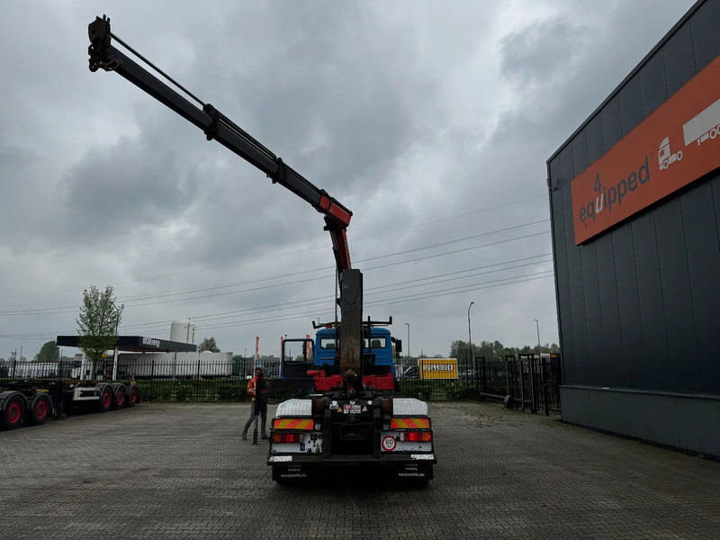 MAN FE 410A, 6x4, EURO 2, Palfinger PK17000 Crane + VDL HOOK, full spring, manual gearbox, MOT 9/2025 - Мултилифт с кука камион, Камион с кран: снимка 5 MAN FE 410A, 6x4, EURO 2, Palfinger PK17000 Crane + VDL HOOK, full spring, manual gearbox, MOT 9/2025 - Мултилифт с кука камион, Камион с кран: снимка 5