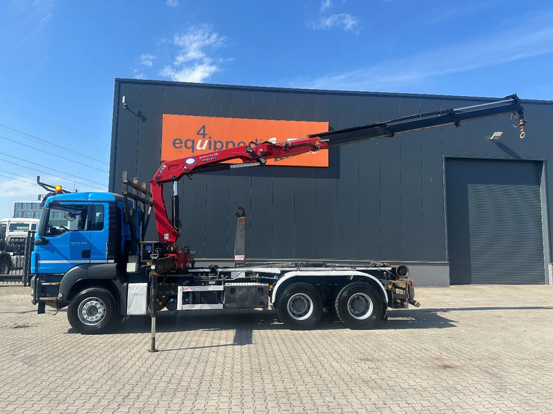 MAN TGS 33.440 6x4, EURO-5, HMF 2030 Crane + VDL HOOK, full spring, manual gearbox, MOT 03/2026 - Мултилифт с кука камион, Камион с кран: снимка 5 MAN TGS 33.440 6x4, EURO-5, HMF 2030 Crane + VDL HOOK, full spring, manual gearbox, MOT 03/2026 - Мултилифт с кука камион, Камион с кран: снимка 5