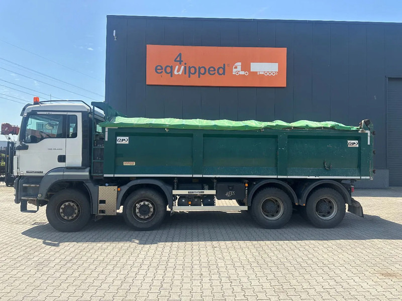 MAN TGS 35.440 AJK HARDOX KIPPER (16.5m3), 8x4, MANUAL, EURO-5, TWIN-STEER, BIG AXLES - Самосвал камион: снимка 4 MAN TGS 35.440 AJK HARDOX KIPPER (16.5m3), 8x4, MANUAL, EURO-5, TWIN-STEER, BIG AXLES - Самосвал камион: снимка 4