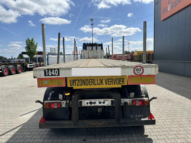 Nooteboom OVB-73-04, 73 tons Ballast trailer, 4 axles, 3 hydraulic steering axles - Бордово полуремарке/ Платформа: снимка 3 Nooteboom OVB-73-04, 73 tons Ballast trailer, 4 axles, 3 hydraulic steering axles - Бордово полуремарке/ Платформа: снимка 3