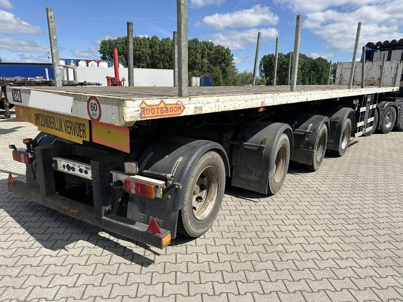 Nooteboom OVB-73-04, 73 tons Ballast trailer, 4 axles, 3 hydraulic steering axles - Бордово полуремарке/ Платформа: снимка 5 Nooteboom OVB-73-04, 73 tons Ballast trailer, 4 axles, 3 hydraulic steering axles - Бордово полуремарке/ Платформа: снимка 5
