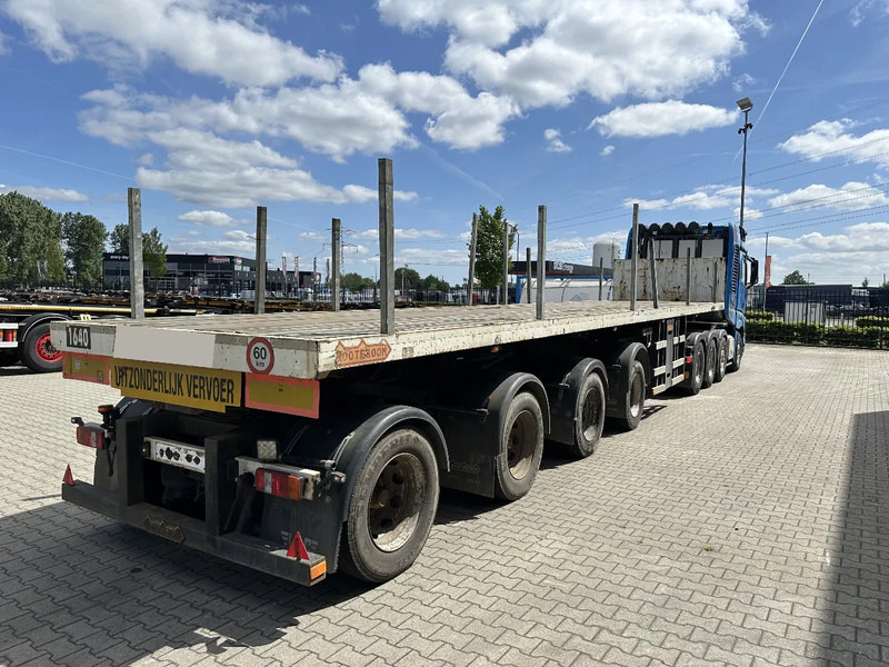 Nooteboom OVB-73-04, 73 tons Ballast trailer, 4 axles, 3 hydraulic steering axles - Бордово полуремарке/ Платформа: снимка 4 Nooteboom OVB-73-04, 73 tons Ballast trailer, 4 axles, 3 hydraulic steering axles - Бордово полуремарке/ Платформа: снимка 4