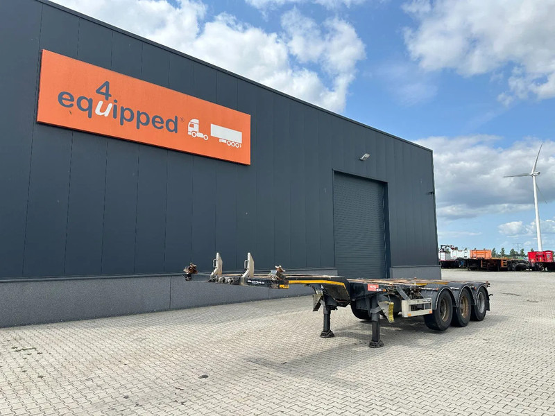 Pacton FLEX XL 45FT HC multi (2x extendable), liftaxle, SAF + DRUM, NL-chassis - Контейнеровоз/ Сменна каросерия полуремарке: снимка 2 Pacton FLEX XL 45FT HC multi (2x extendable), liftaxle, SAF + DRUM, NL-chassis - Контейнеровоз/ Сменна каросерия полуремарке: снимка 2