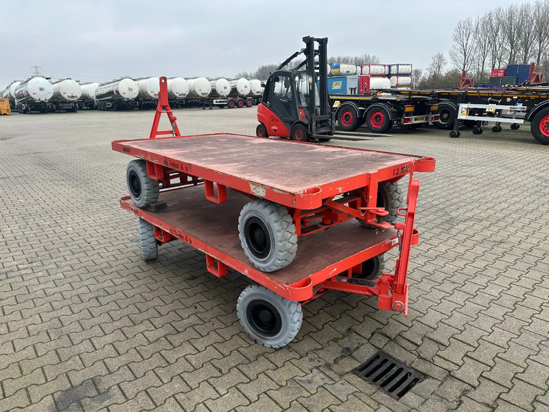 Mafi stack of 2x double-steered and connectable heavy-duty trailers with 6000kg loading capacity, 9x available - Подемно-транспортна техника: снимка 4 Mafi stack of 2x double-steered and connectable heavy-duty trailers with 6000kg loading capacity, 9x available - Подемно-транспортна техника: снимка 4