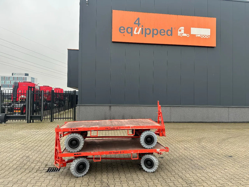 Mafi stack of 2x double-steered and connectable heavy-duty trailers with 6000kg loading capacity, 9x available - Подемно-транспортна техника: снимка 2 Mafi stack of 2x double-steered and connectable heavy-duty trailers with 6000kg loading capacity, 9x available - Подемно-транспортна техника: снимка 2