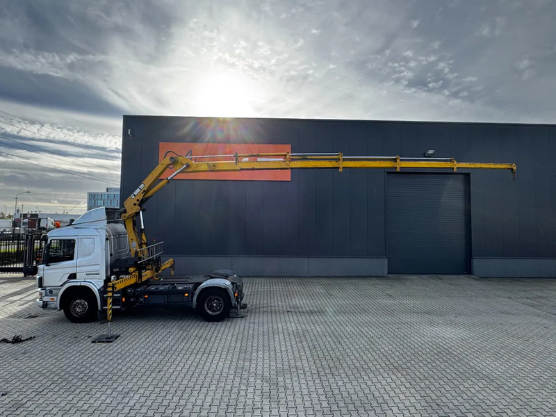 Scania P114-340 + HIAB 19-5 crane + remote / Euro-3 / 3 pedals / NL-truck / APK: 12-2025 - Камион с кран: снимка 5 Scania P114-340 + HIAB 19-5 crane + remote / Euro-3 / 3 pedals / NL-truck / APK: 12-2025 - Камион с кран: снимка 5