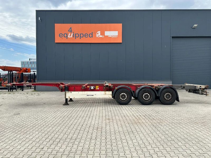 Schmitz Cargobull SCF 24 G MX 40FT HC-chassis, discbrakes, liftaxle, extendable at the rear, NL-chassis - Контейнеровоз/ Сменна каросерия полуремарке: снимка 3 Schmitz Cargobull SCF 24 G MX 40FT HC-chassis, discbrakes, liftaxle, extendable at the rear, NL-chassis - Контейнеровоз/ Сменна каросерия полуремарке: снимка 3