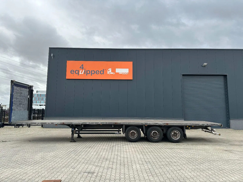 Schmitz Cargobull Scheibebremsen, galvanisiert, Rungtasschen, NL-Auflieger - Бордово полуремарке/ Платформа: снимка 2 Schmitz Cargobull Scheibebremsen, galvanisiert, Rungtasschen, NL-Auflieger - Бордово полуремарке/ Платформа: снимка 2