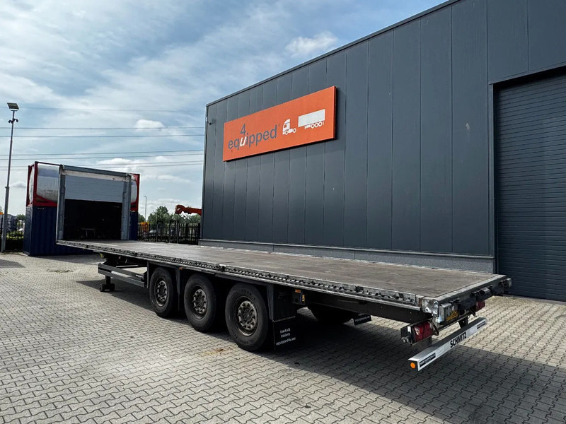 Schmitz Cargobull Scheibebremsen, galvanisiert, Rungtasschen, NL-Auflieger - Бордово полуремарке/ Платформа: снимка 3 Schmitz Cargobull Scheibebremsen, galvanisiert, Rungtasschen, NL-Auflieger - Бордово полуремарке/ Платформа: снимка 3