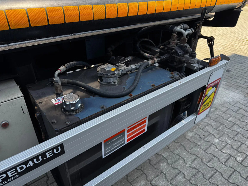 Контейнеровоз/ Сменна каросерия полуремарке Van Hool 20FT, 66°/380V Tipping-chassis, ADR (EX/II, EX/III, FL, OX, AT), SAF, 2 liftaxles: снимка 17