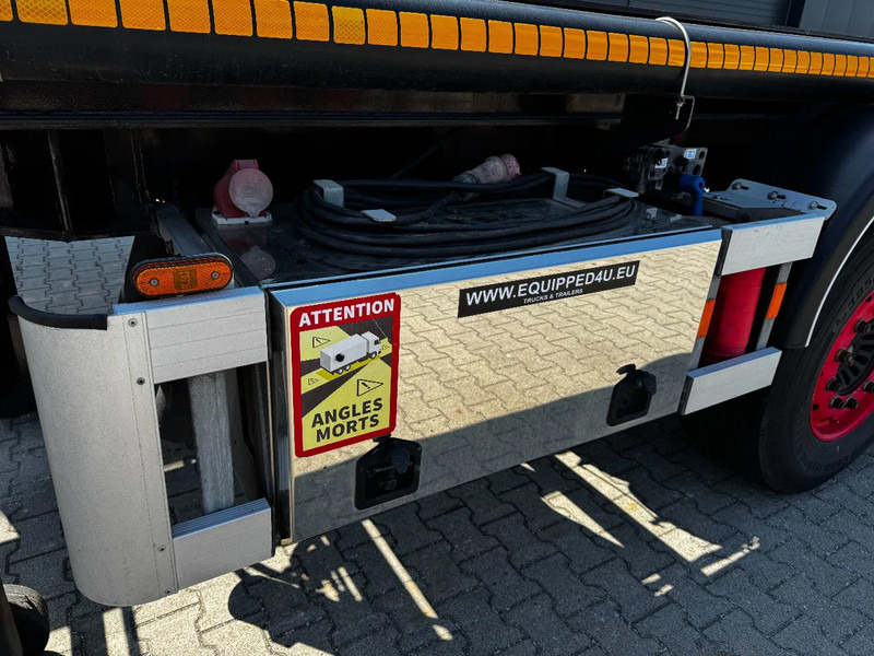 Контейнеровоз/ Сменна каросерия полуремарке Van Hool 20FT, 66°/380V Tipping-chassis, ADR (EX/II, EX/III, FL, OX, AT), SAF, 2 liftaxles: снимка 9