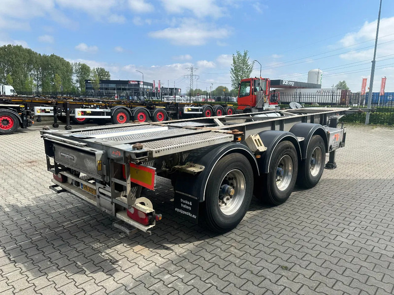 Van Hool 20FT ADR (EX/II, EX/III, FL, AT), BPW + drumbrakes, 2 liftaxles, galvanized, ALCOA, NL-Chassis - Контейнеровоз/ Сменна каросерия полуремарке: снимка 3 Van Hool 20FT ADR (EX/II, EX/III, FL, AT), BPW + drumbrakes, 2 liftaxles, galvanized, ALCOA, NL-Chassis - Контейнеровоз/ Сменна каросерия полуремарке: снимка 3
