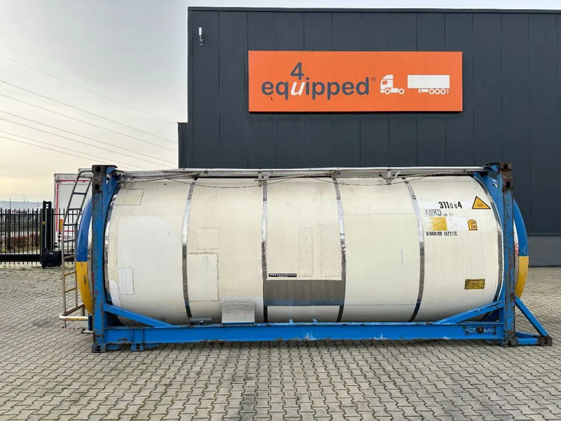 Van Hool 20FT SWAPBODY 30.800L, UN PORTABLE, T7 - Резервоар за съхранение: снимка 2 Van Hool 20FT SWAPBODY 30.800L, UN PORTABLE, T7 - Резервоар за съхранение: снимка 2