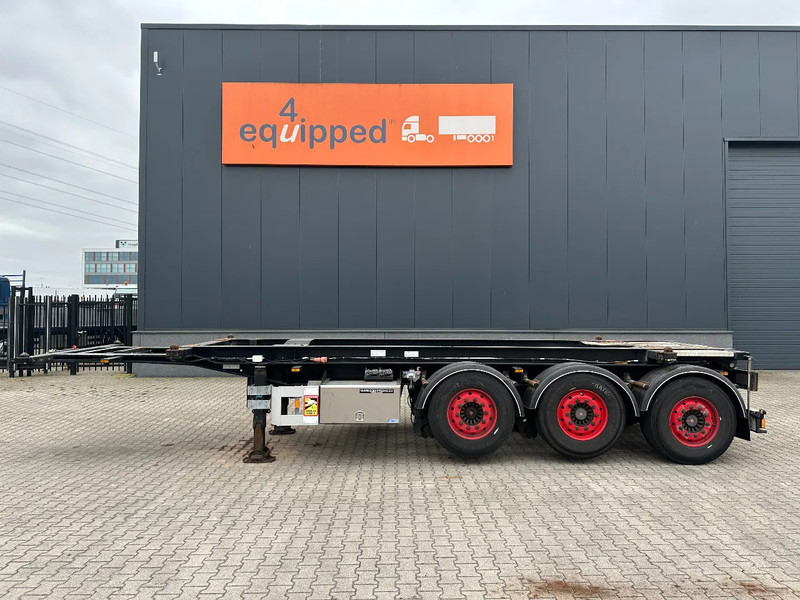 Van Hool 20FT Tipping-chassis, ADR (EX/II, EX/III, FL, AT, OX), SAF, 2 liftaxles, APK/ADR: 06-2026 - Контейнеровоз/ Сменна каросерия полуремарке: снимка 3 Van Hool 20FT Tipping-chassis, ADR (EX/II, EX/III, FL, AT, OX), SAF, 2 liftaxles, APK/ADR: 06-2026 - Контейнеровоз/ Сменна каросерия полуремарке: снимка 3