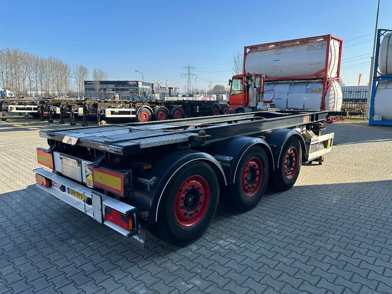 Van Hool 20FT Tipping-chassis, ADR (EX/II, EX/III, FL, AT), SAF, 2 liftaxles, APK/ADR: 06-2025 - Контейнеровоз/ Сменна каросерия полуремарке: снимка 5 Van Hool 20FT Tipping-chassis, ADR (EX/II, EX/III, FL, AT), SAF, 2 liftaxles, APK/ADR: 06-2025 - Контейнеровоз/ Сменна каросерия полуремарке: снимка 5