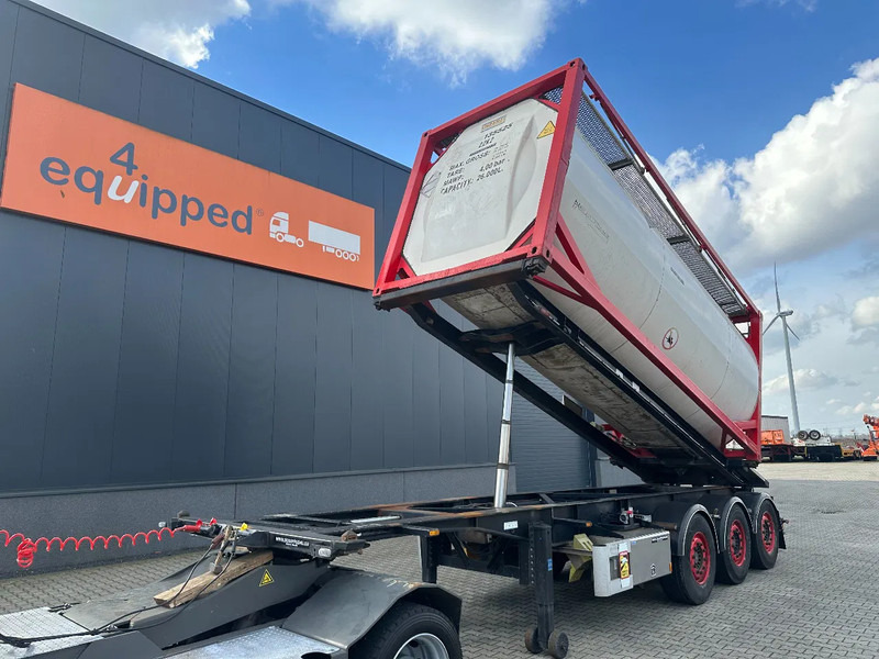 Van Hool 20FT Tipping-chassis, ADR (EX/II, EX/III, FL, AT), SAF, 2 liftaxles, APK/ADR: 06-2025 - Контейнеровоз/ Сменна каросерия полуремарке: снимка 1 Van Hool 20FT Tipping-chassis, ADR (EX/II, EX/III, FL, AT), SAF, 2 liftaxles, APK/ADR: 06-2025 - Контейнеровоз/ Сменна каросерия полуремарке: снимка 1