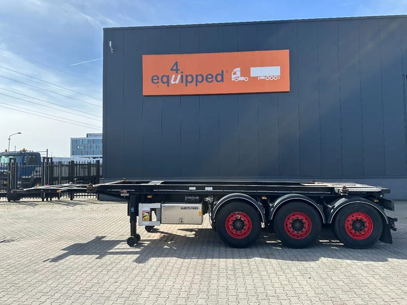 Van Hool 20FT Tipping-chassis, ADR (EX/II, EX/III, FL, AT), SAF, 2 liftaxles, APK/ADR: 10-2025 - Контейнеровоз/ Сменна каросерия полуремарке: снимка 4 Van Hool 20FT Tipping-chassis, ADR (EX/II, EX/III, FL, AT), SAF, 2 liftaxles, APK/ADR: 10-2025 - Контейнеровоз/ Сменна каросерия полуремарке: снимка 4