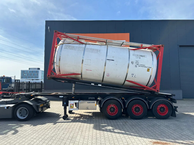 Van Hool 20FT Tipping-chassis, ADR (EX/II, EX/III, FL, AT), SAF, 2 liftaxles, APK/ADR: 10-2025 - Контейнеровоз/ Сменна каросерия полуремарке: снимка 3 Van Hool 20FT Tipping-chassis, ADR (EX/II, EX/III, FL, AT), SAF, 2 liftaxles, APK/ADR: 10-2025 - Контейнеровоз/ Сменна каросерия полуремарке: снимка 3