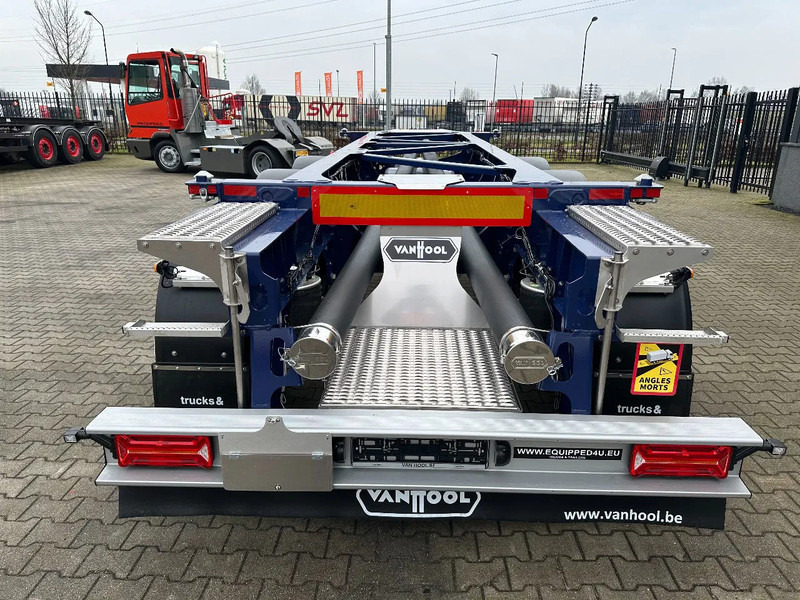 Van Hool NEW / DIRECT AVAILABLE 20FT / 20FT SWAP ADR-CHASSIS, DISCBRAKES, 3x available, ALU WHEELS - Контейнеровоз/ Сменна каросерия полуремарке: снимка 4 Van Hool NEW / DIRECT AVAILABLE 20FT / 20FT SWAP ADR-CHASSIS, DISCBRAKES, 3x available, ALU WHEELS - Контейнеровоз/ Сменна каросерия полуремарке: снимка 4