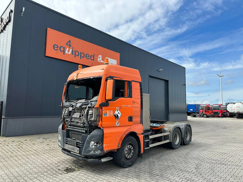 MAN TGX 26.480 6x4, MANUAL GEARBOX, ONLY CABIN DAMAGE, 231.000KM - Влекач: снимка 1 MAN TGX 26.480 6x4, MANUAL GEARBOX, ONLY CABIN DAMAGE, 231.000KM - Влекач: снимка 1