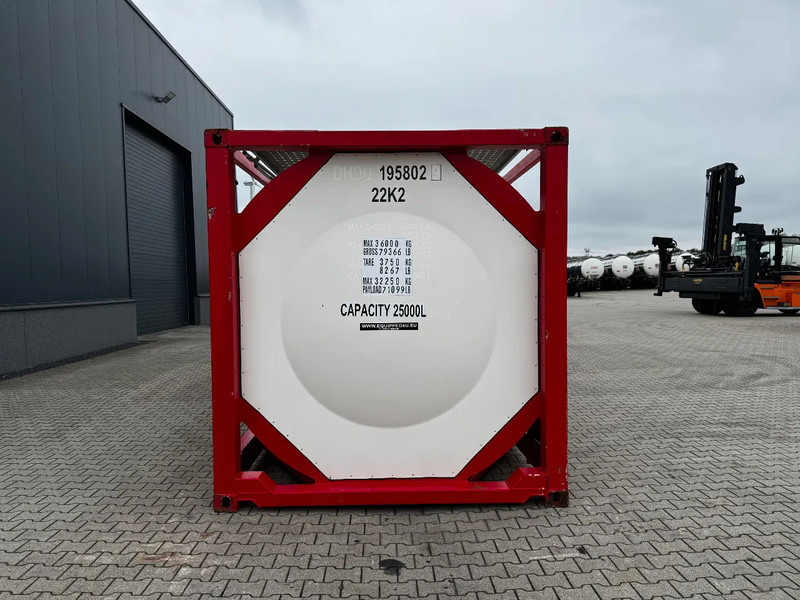 Welfit Oddy 20FT ISO, 24.990L / 1-COMP / 3 BAFFELS / T11 / 22K2 / 4 manholes / 5Y- + CSC-inspection valid until 04/2028 - Резервоар за съхранение: снимка 5 Welfit Oddy 20FT ISO, 24.990L / 1-COMP / 3 BAFFELS / T11 / 22K2 / 4 manholes / 5Y- + CSC-inspection valid until 04/2028 - Резервоар за съхранение: снимка 5