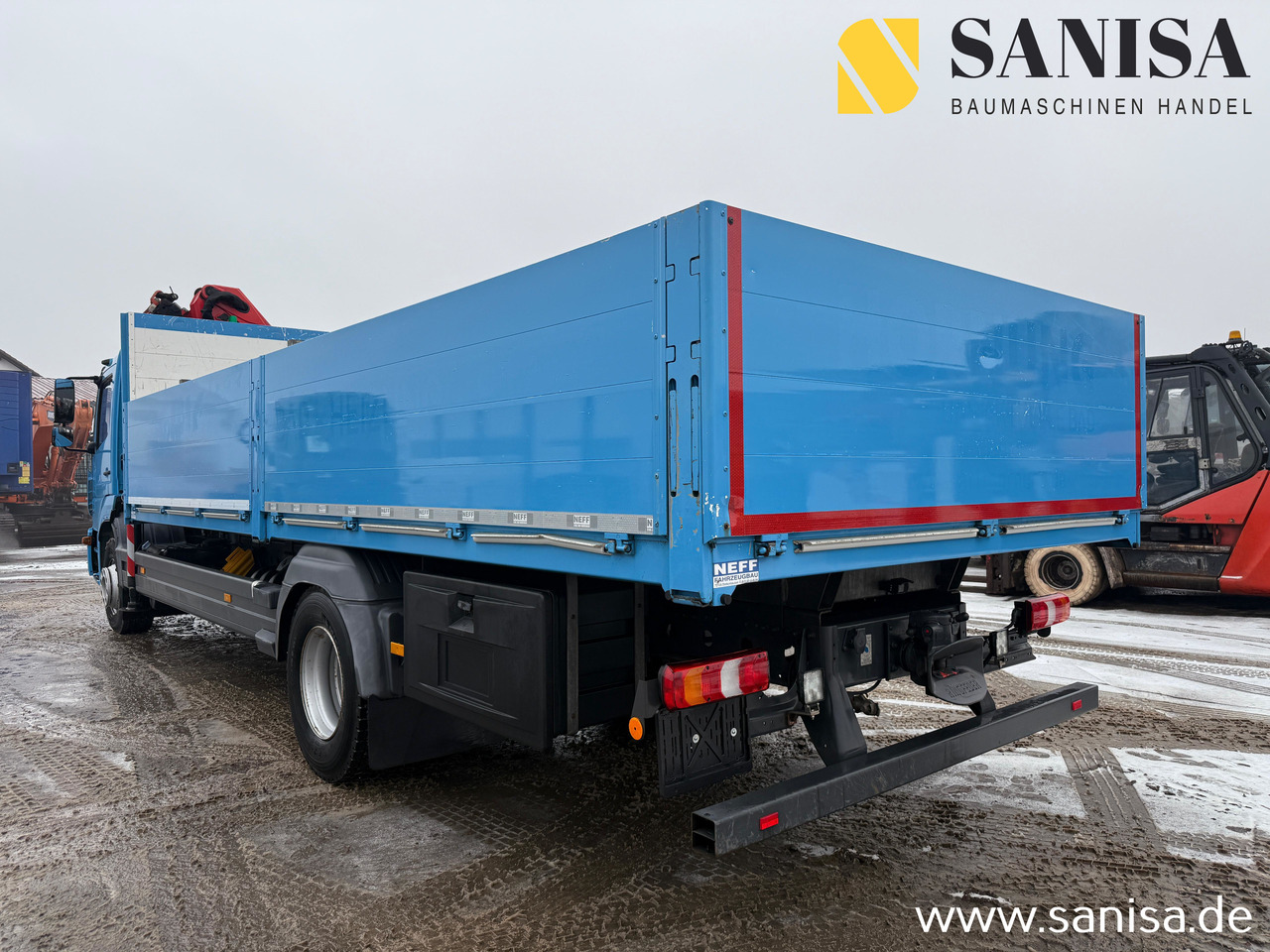 MERCEDES-BENZ Atego 1524/Palfinger PK 9.501/Funk - Бордови камион, Камион с кран: снимка 4 MERCEDES-BENZ Atego 1524/Palfinger PK 9.501/Funk - Бордови камион, Камион с кран: снимка 4