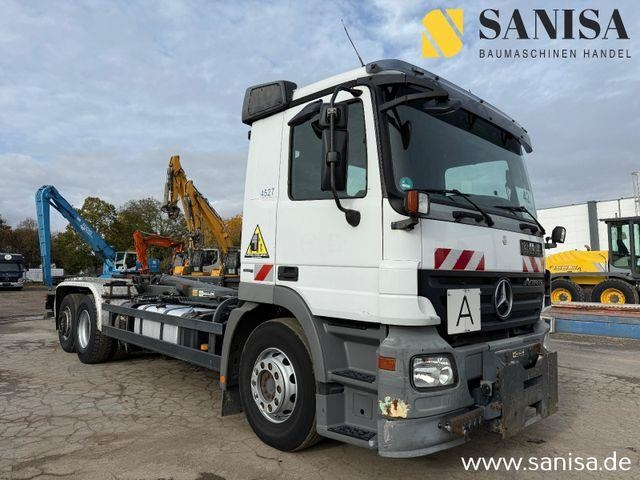 Mercedes-Benz 2541/Meiler RK 20.70/6x2/Lift/Blatt-Luft - Мултилифт с кука камион: снимка 1 Mercedes-Benz 2541/Meiler RK 20.70/6x2/Lift/Blatt-Luft - Мултилифт с кука камион: снимка 1