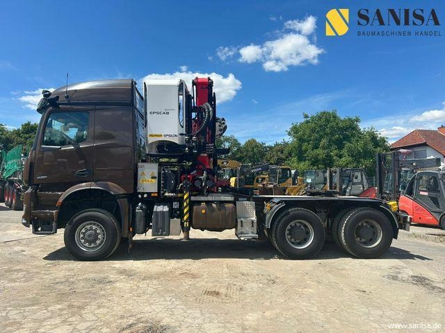 Mercedes-Benz Arocs 3351/6x6/Palfinger Epolsion S260/Langholz - Влекач: снимка 3 Mercedes-Benz Arocs 3351/6x6/Palfinger Epolsion S260/Langholz - Влекач: снимка 3