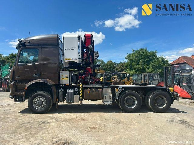Mercedes-Benz Arocs 3351/6x6/Palfinger Epolsion S260/Langholz - Влекач: снимка 3 Mercedes-Benz Arocs 3351/6x6/Palfinger Epolsion S260/Langholz - Влекач: снимка 3