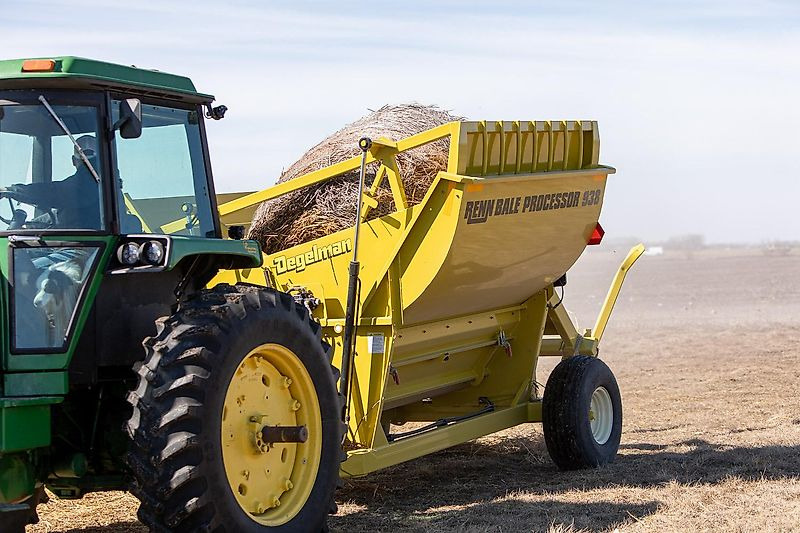 Нови Машина за сено и фураж Degelman RENN BALE PROCESSOR 938: снимка 6