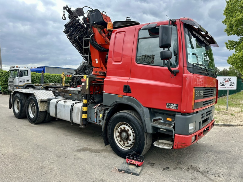 DAF 85 CF 430 6x4 CRANE PK 32.000 F (7x) + WINCH - EURO 2 - MANUAL ZF - HUB REDUCTION / STEEL SPRING - BE TRUCK - Камион с кран: снимка 2 DAF 85 CF 430 6x4 CRANE PK 32.000 F (7x) + WINCH - EURO 2 - MANUAL ZF - HUB REDUCTION / STEEL SPRING - BE TRUCK - Камион с кран: снимка 2