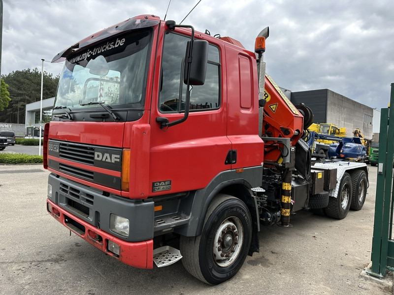 DAF 85 CF 430 6x4 CRANE PK 32.000 F (7x) + WINCH - EURO 2 - MANUAL ZF - HUB REDUCTION / STEEL SPRING - BE TRUCK - Камион с кран: снимка 3 DAF 85 CF 430 6x4 CRANE PK 32.000 F (7x) + WINCH - EURO 2 - MANUAL ZF - HUB REDUCTION / STEEL SPRING - BE TRUCK - Камион с кран: снимка 3