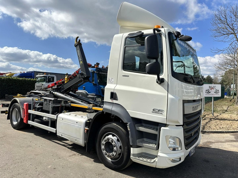 DAF CF 460 4x2 19T MARREL ABROLLKIPPER HAKEN - 5.10M + 1.30M Ausziehbarer Stoßstange - EURO 6 - 13L ENGINE - ZF AUTO - Мултилифт с кука камион: снимка 1 DAF CF 460 4x2 19T MARREL ABROLLKIPPER HAKEN - 5.10M + 1.30M Ausziehbarer Stoßstange - EURO 6 - 13L ENGINE - ZF AUTO - Мултилифт с кука камион: снимка 1