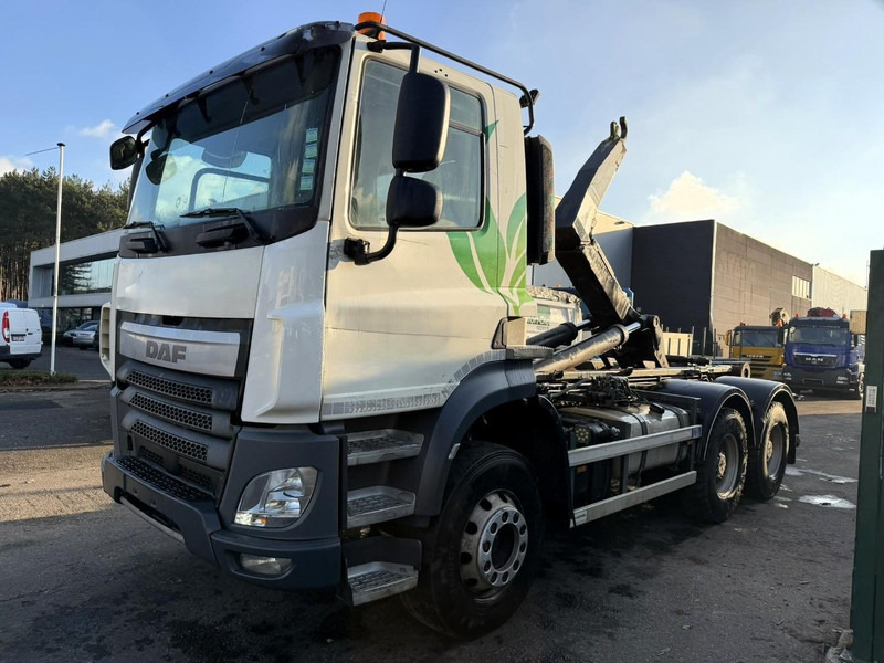 DAF CF 460 6x4 FAT HOOKLIFT - WB 3m35 - STEEL SPRING / BIG AXLES HUB REDUCTION - EURO 6 - BE TRUCK - Мултилифт с кука камион: снимка 3 DAF CF 460 6x4 FAT HOOKLIFT - WB 3m35 - STEEL SPRING / BIG AXLES HUB REDUCTION - EURO 6 - BE TRUCK - Мултилифт с кука камион: снимка 3