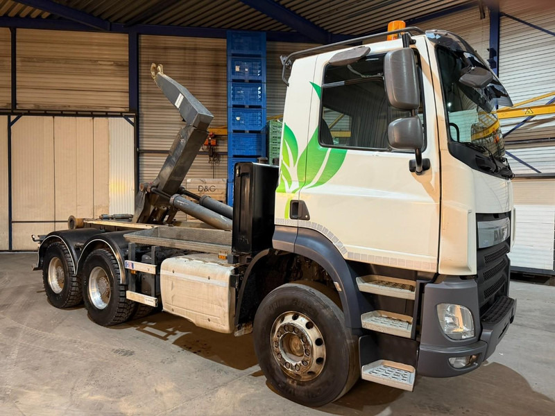 DAF CF 460 6x4 FAT HOOKLIFT - WB 3m35 - STEEL SPRING / BIG AXLES HUB REDUCTION - EURO 6 - BE TRUCK - Мултилифт с кука камион: снимка 1 DAF CF 460 6x4 FAT HOOKLIFT - WB 3m35 - STEEL SPRING / BIG AXLES HUB REDUCTION - EURO 6 - BE TRUCK - Мултилифт с кука камион: снимка 1