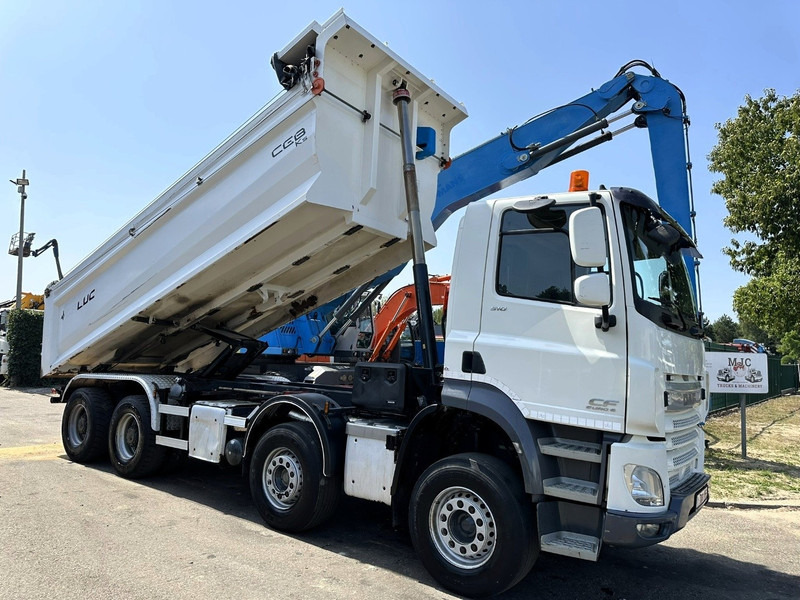 DAF CF 510 8x4 (18.5m³) TIPPER - RETARDER - *334.000km* - 510HP~13L - MANUAL - BIG AXLES / HUB REDUCTION 13T - CRAMARO EL. COVER - Самосвал камион: снимка 1 DAF CF 510 8x4 (18.5m³) TIPPER - RETARDER - *334.000km* - 510HP~13L - MANUAL - BIG AXLES / HUB REDUCTION 13T - CRAMARO EL. COVER - Самосвал камион: снимка 1
