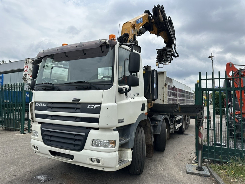 DAF CF 85.360 8x2 + CRANE (25m!) EFFER 305 6S + JIB 4S + ROTATOR - PLATORM 7m60 - LIFT + STEERING AXLE - EURO 5 - BE - Камион с кран: снимка 4 DAF CF 85.360 8x2 + CRANE (25m!) EFFER 305 6S + JIB 4S + ROTATOR - PLATORM 7m60 - LIFT + STEERING AXLE - EURO 5 - BE - Камион с кран: снимка 4