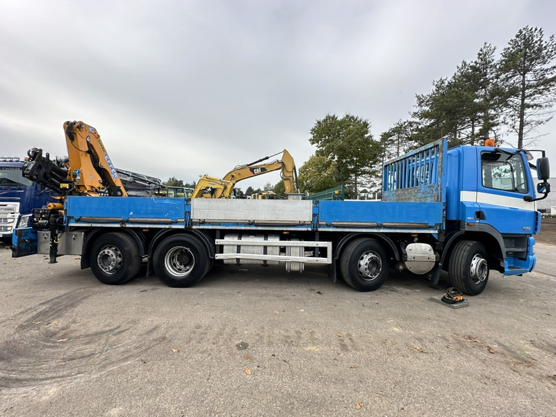 DAF CF 85.360 8x2 PRITSCHE 7m35 + KRAN EFFER 165-3S + RADIO - MANUAL GEARBOX ZF - EURO 5 - BE TRUCK - Бордови камион, Камион с кран: снимка 5 DAF CF 85.360 8x2 PRITSCHE 7m35 + KRAN EFFER 165-3S + RADIO - MANUAL GEARBOX ZF - EURO 5 - BE TRUCK - Бордови камион, Камион с кран: снимка 5