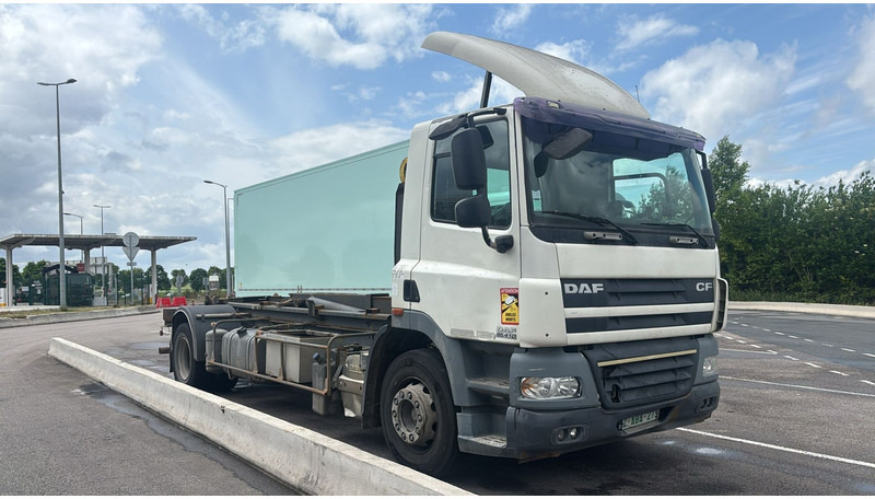 DAF CF 85.410 - 19T HOOKLIFT / ABROLLKIPPER / GANCHO - MANUAL ZF - A/C - GOOD CONDITION - Мултилифт с кука камион: снимка 1 DAF CF 85.410 - 19T HOOKLIFT / ABROLLKIPPER / GANCHO - MANUAL ZF - A/C - GOOD CONDITION - Мултилифт с кука камион: снимка 1