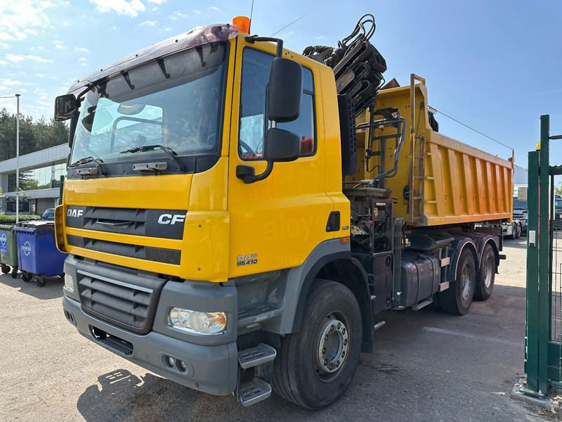 DAF CF 85.410 6X4 21T HOOKLIFT + CRANE HIAB 166-3 HIPRO + ROTATOR - 5/6F - RETARDER - TÜV 10/2025 - EURO 5 - BE TRUCK - Мултилифт с кука камион, Камион с кран: снимка 5 DAF CF 85.410 6X4 21T HOOKLIFT + CRANE HIAB 166-3 HIPRO + ROTATOR - 5/6F - RETARDER - TÜV 10/2025 - EURO 5 - BE TRUCK - Мултилифт с кука камион, Камион с кран: снимка 5