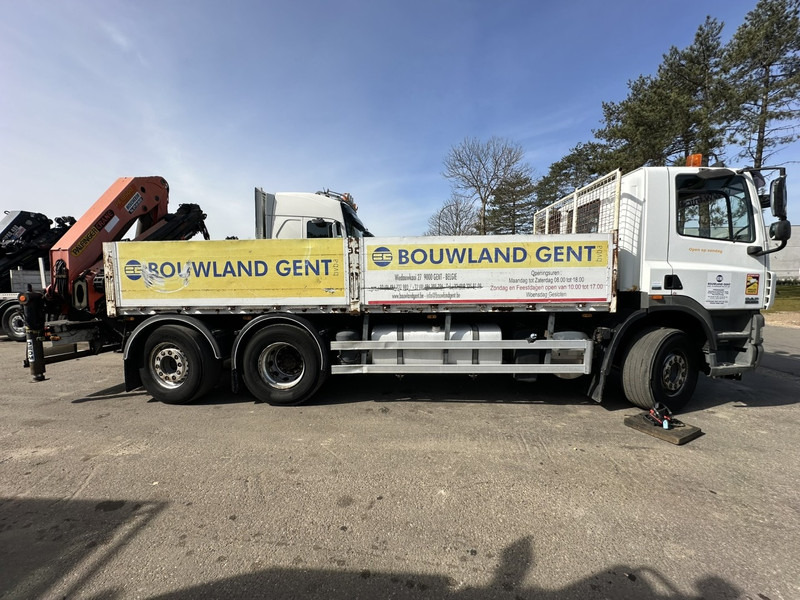 Бордови камион, Камион с кран DAF CF 85.460 6x2 LIFT+LENK ACHSE  + KRAN PALFINGER PK 18500 (3x) + RADIO + ROTATOR - EURO 5 - AS TRONIC - BE TRUCK: снимка 8