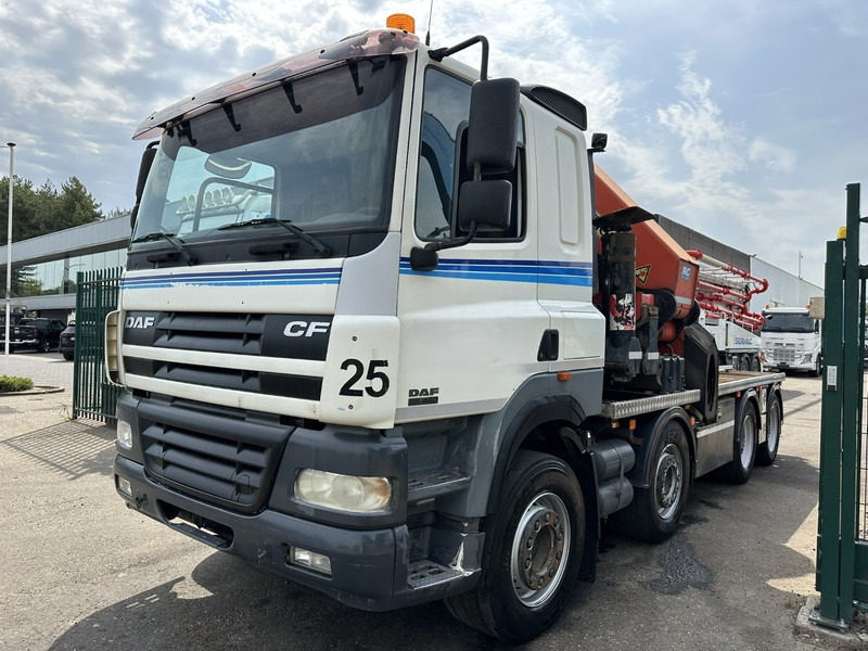 DAF CF 85.480 8x4 + CRANE PALFINGER PK90002 F (7x) - MANUAL ZF - RETARDER - BIG AXLES / HUB REDUCTION - STEEL SPRING - Камион с кран: снимка 3 DAF CF 85.480 8x4 + CRANE PALFINGER PK90002 F (7x) - MANUAL ZF - RETARDER - BIG AXLES / HUB REDUCTION - STEEL SPRING - Камион с кран: снимка 3