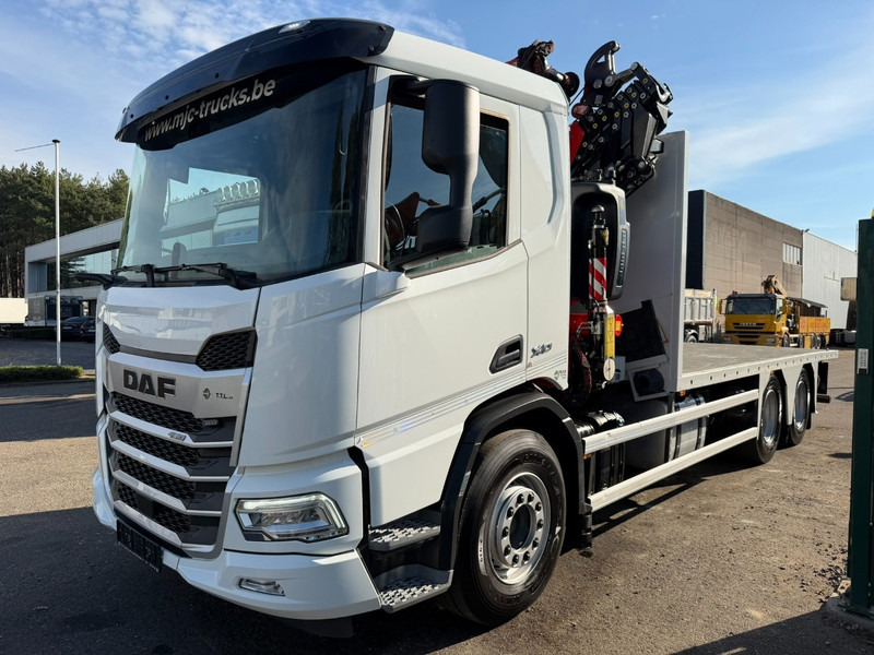 DAF XD 450 6x4 PRITSCHE + (24m) KRAN FASSI F345 8x + WINCH - 35.000km - *TOP CONDITION* - BE TRUCK - Бордови камион, Камион с кран: снимка 4 DAF XD 450 6x4 PRITSCHE + (24m) KRAN FASSI F345 8x + WINCH - 35.000km - *TOP CONDITION* - BE TRUCK - Бордови камион, Камион с кран: снимка 4