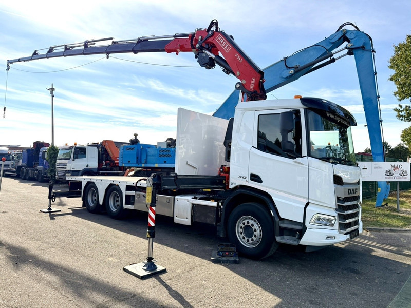 DAF XD 450 6x4 PRITSCHE + (24m) KRAN FASSI F345 8x + WINCH - 35.000km - *TOP CONDITION* - BE TRUCK - Бордови камион, Камион с кран: снимка 2 DAF XD 450 6x4 PRITSCHE + (24m) KRAN FASSI F345 8x + WINCH - 35.000km - *TOP CONDITION* - BE TRUCK - Бордови камион, Камион с кран: снимка 2