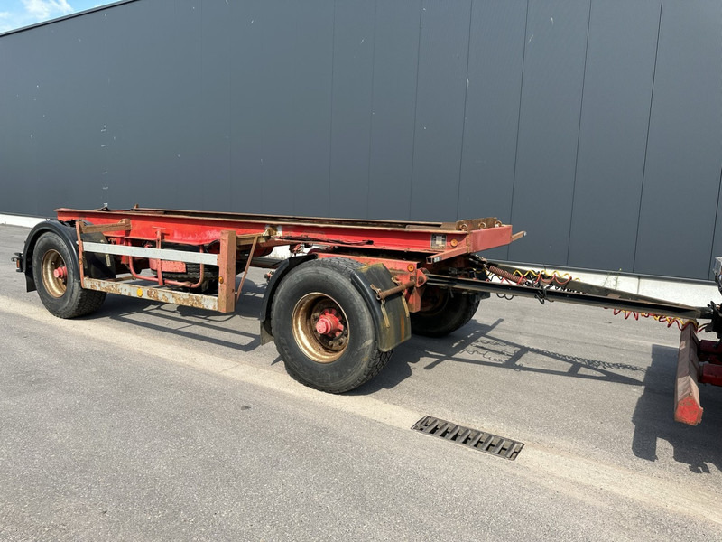 DEOM - SCHMIT R202P 2-AS CONTAINER TRANSPORT - BPW - GOEDE BANDEN - LUCHTVERING - BELGISCHE PAPIEREN - Контейнеровоз/ Сменна каросерия ремарке: снимка 1 DEOM - SCHMIT R202P 2-AS CONTAINER TRANSPORT - BPW - GOEDE BANDEN - LUCHTVERING - BELGISCHE PAPIEREN - Контейнеровоз/ Сменна каросерия ремарке: снимка 1