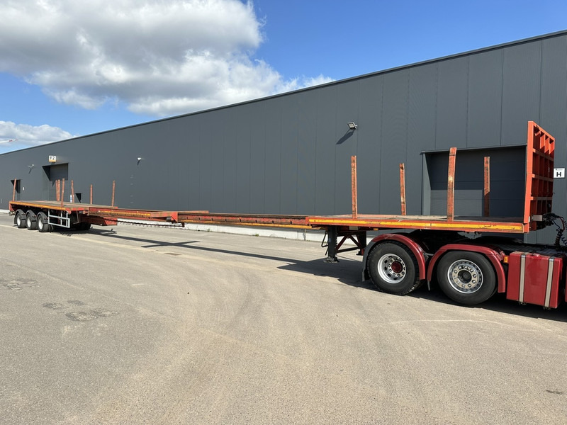 Faymonville T5AZG 48T - 28m! TELEMAX / TELETRAILER - 3 HYDR STEERING AXLES - BPW - BELGIAN REGISTRATION - Бордово полуремарке/ Платформа: снимка 1 Faymonville T5AZG 48T - 28m! TELEMAX / TELETRAILER - 3 HYDR STEERING AXLES - BPW - BELGIAN REGISTRATION - Бордово полуремарке/ Платформа: снимка 1